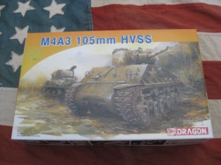 Dragon 7313  SHERMAN M4A3 105mm HVSS